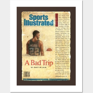 COVER SPORT - SPORT ILLUSTRATED - GARY MCLAIN A BAD TRIP Posters and Art